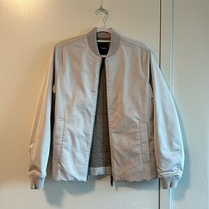 Theory Varsity Jacket Sized Small, lightly worn